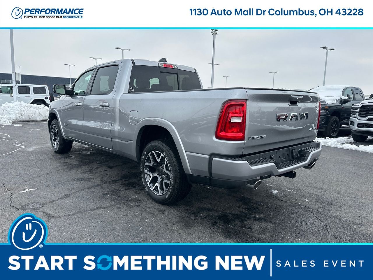 2025 RAM Ram 1500 RAM 1500 LARAMIE CREW CAB 4X4 6'4' BOX