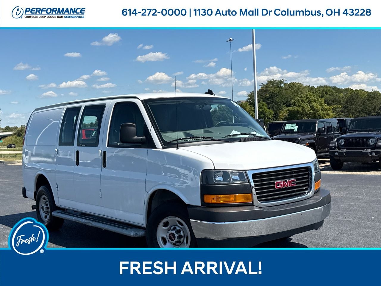 2024 GMC Savana Cargo RWD 2500 Regular Wheelbase Work Van