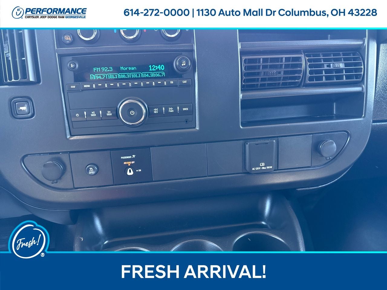 2024 GMC Savana Cargo RWD 2500 Regular Wheelbase Work Van