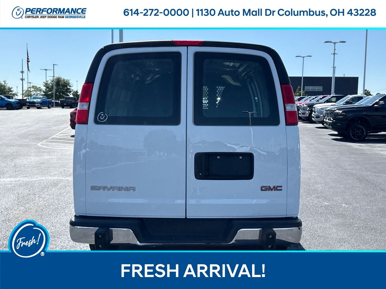 2024 GMC Savana Cargo RWD 2500 Regular Wheelbase Work Van