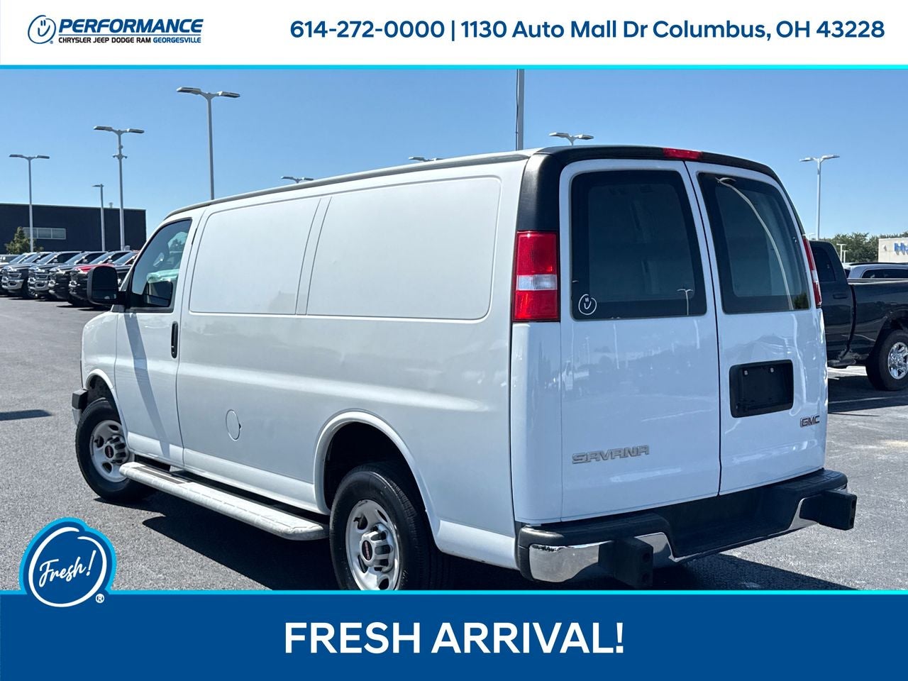 2024 GMC Savana Cargo RWD 2500 Regular Wheelbase Work Van