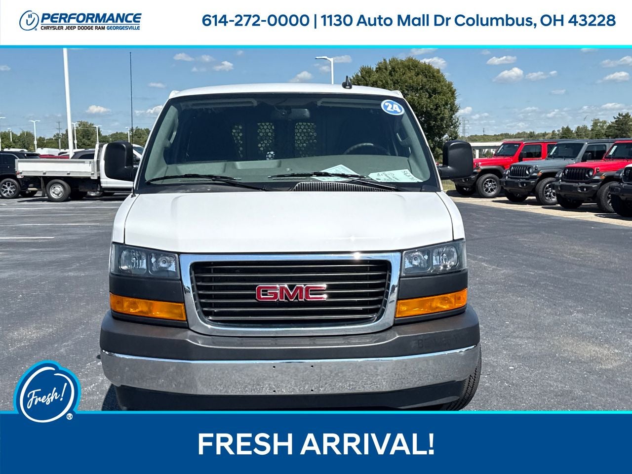 2024 GMC Savana Cargo RWD 2500 Regular Wheelbase Work Van