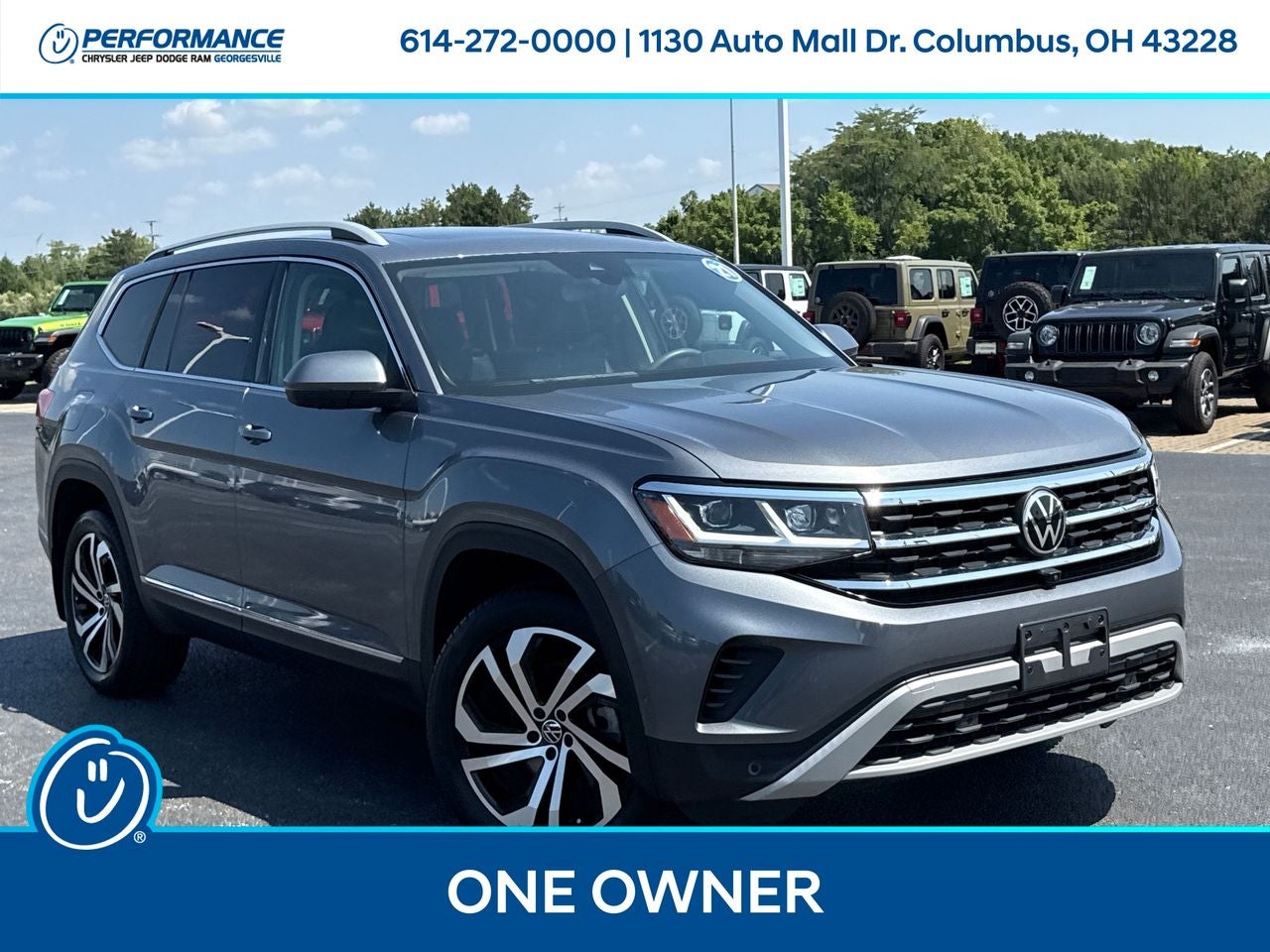 2021 Volkswagen Atlas 3.6L V6 SEL Premium