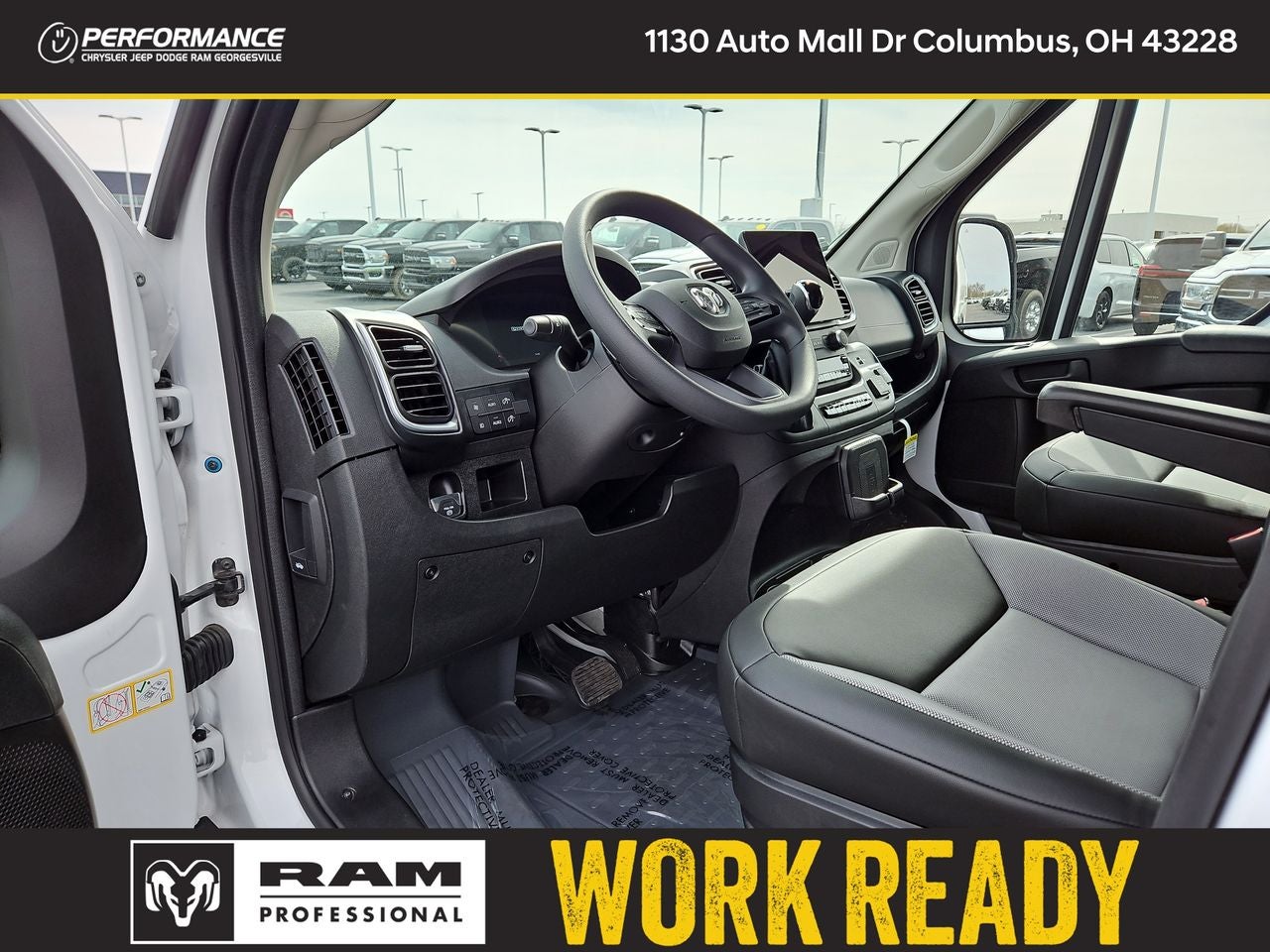 2025 RAM Ram ProMaster RAM PROMASTER 2500 SLT CARGO VAN HIGH ROOF 159' WB