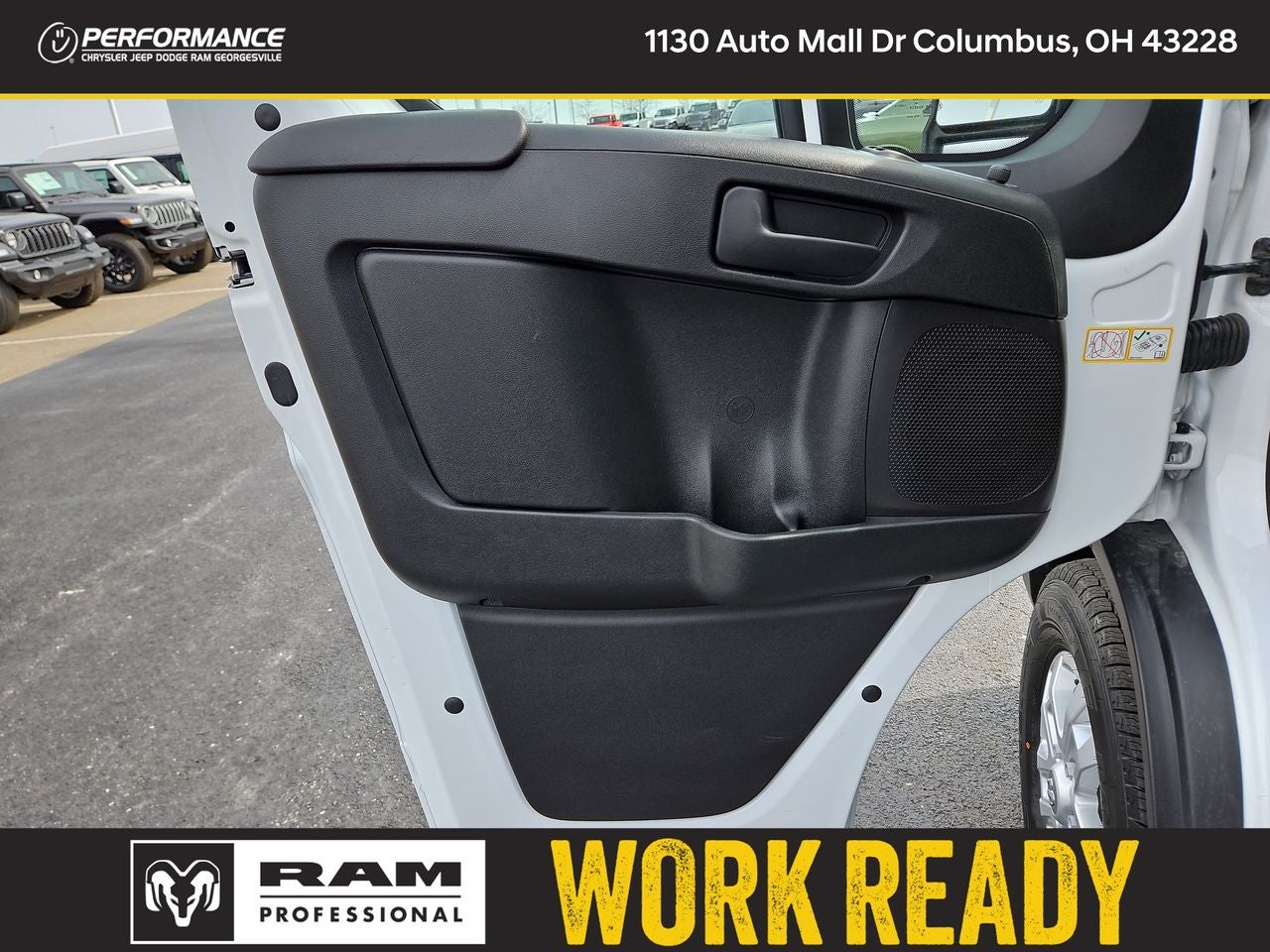 2025 RAM Ram ProMaster RAM PROMASTER 2500 SLT CARGO VAN HIGH ROOF 159' WB