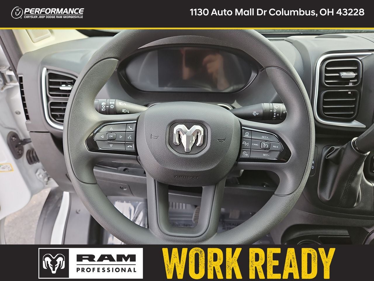 2025 RAM Ram ProMaster RAM PROMASTER 2500 SLT CARGO VAN HIGH ROOF 159' WB