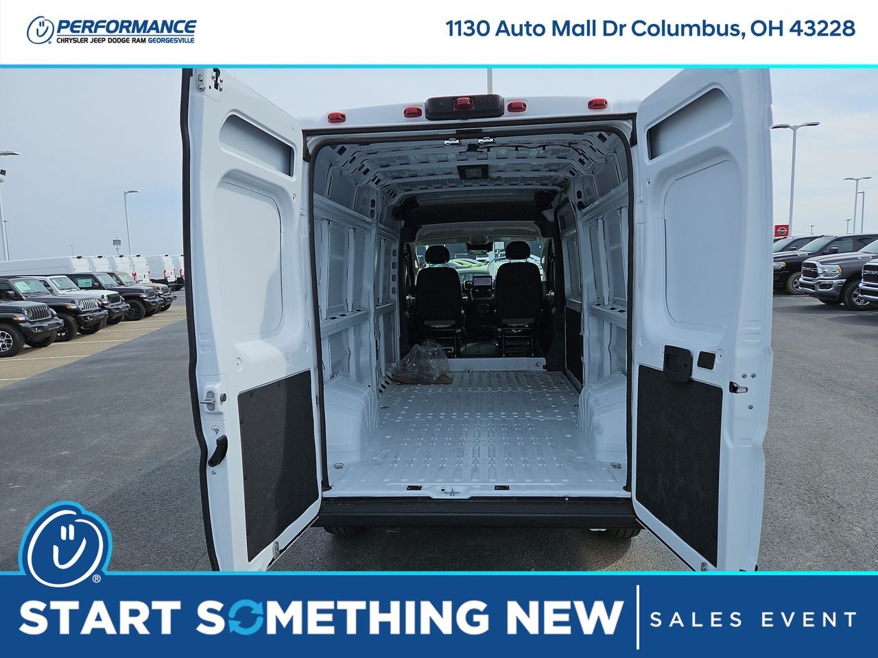 2025 RAM Ram ProMaster RAM PROMASTER 2500 SLT CARGO VAN HIGH ROOF 159' WB