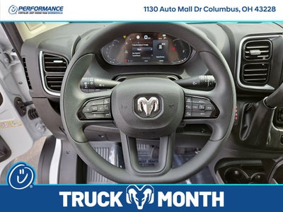 2025 RAM Ram ProMaster RAM PROMASTER 2500 SLT CARGO VAN HIGH ROOF 159' WB