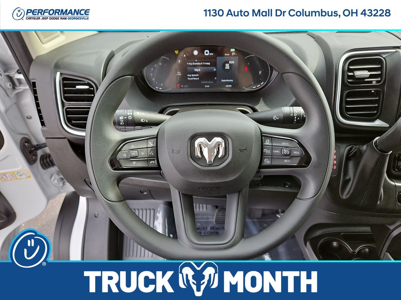 2025 RAM Ram ProMaster RAM PROMASTER 2500 SLT CARGO VAN HIGH ROOF 159' WB