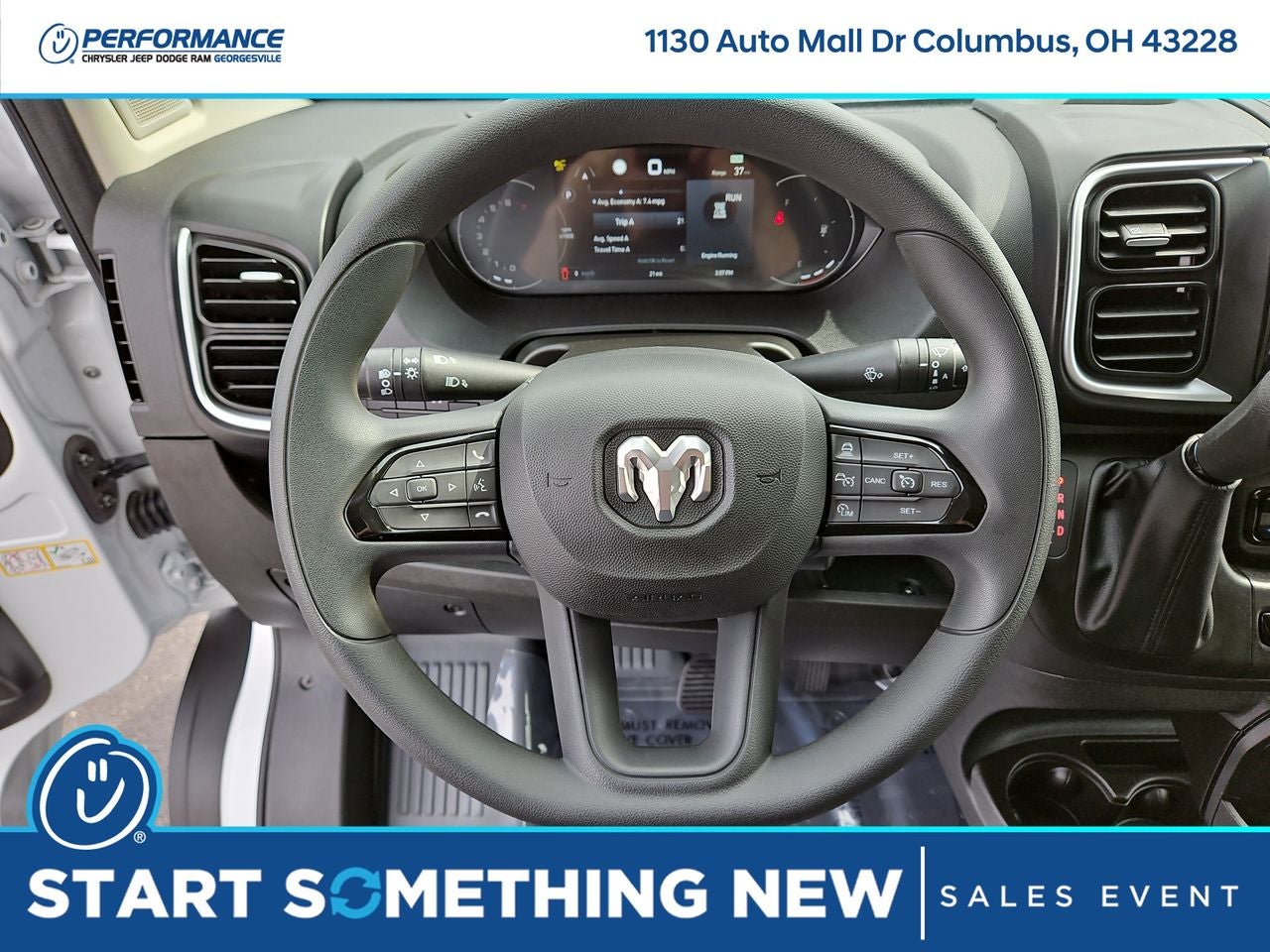 2025 RAM Ram ProMaster RAM PROMASTER 2500 SLT CARGO VAN HIGH ROOF 159' WB