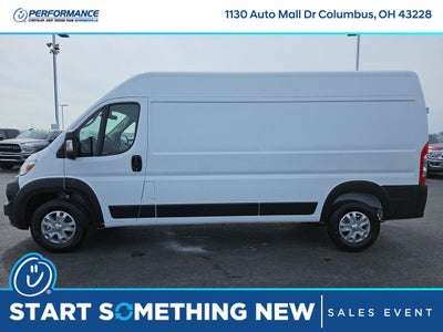 2025 RAM Ram ProMaster RAM PROMASTER 2500 SLT CARGO VAN HIGH ROOF 159' WB