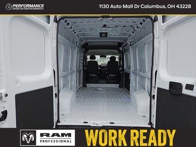 2025 RAM Ram ProMaster RAM PROMASTER 2500 SLT CARGO VAN HIGH ROOF 159' WB