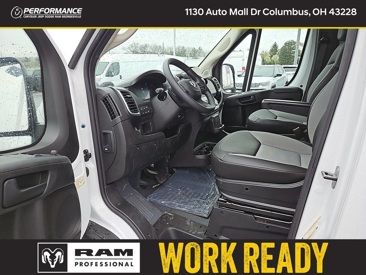 2025 RAM Ram ProMaster RAM PROMASTER 2500 SLT CARGO VAN HIGH ROOF 159' WB