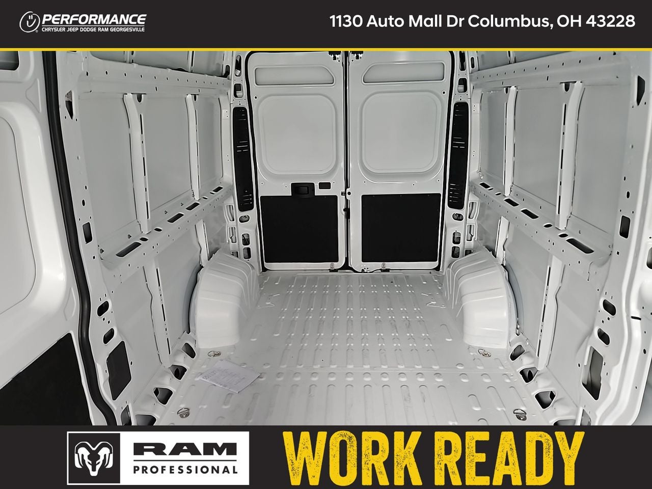 2025 RAM Ram ProMaster RAM PROMASTER 2500 SLT CARGO VAN HIGH ROOF 159' WB