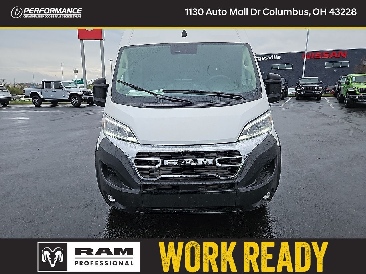 2025 RAM Ram ProMaster RAM PROMASTER 2500 SLT CARGO VAN HIGH ROOF 159' WB