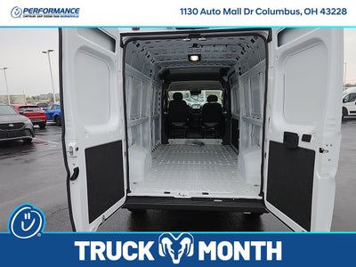 2025 RAM Ram ProMaster RAM PROMASTER 2500 SLT CARGO VAN HIGH ROOF 159' WB