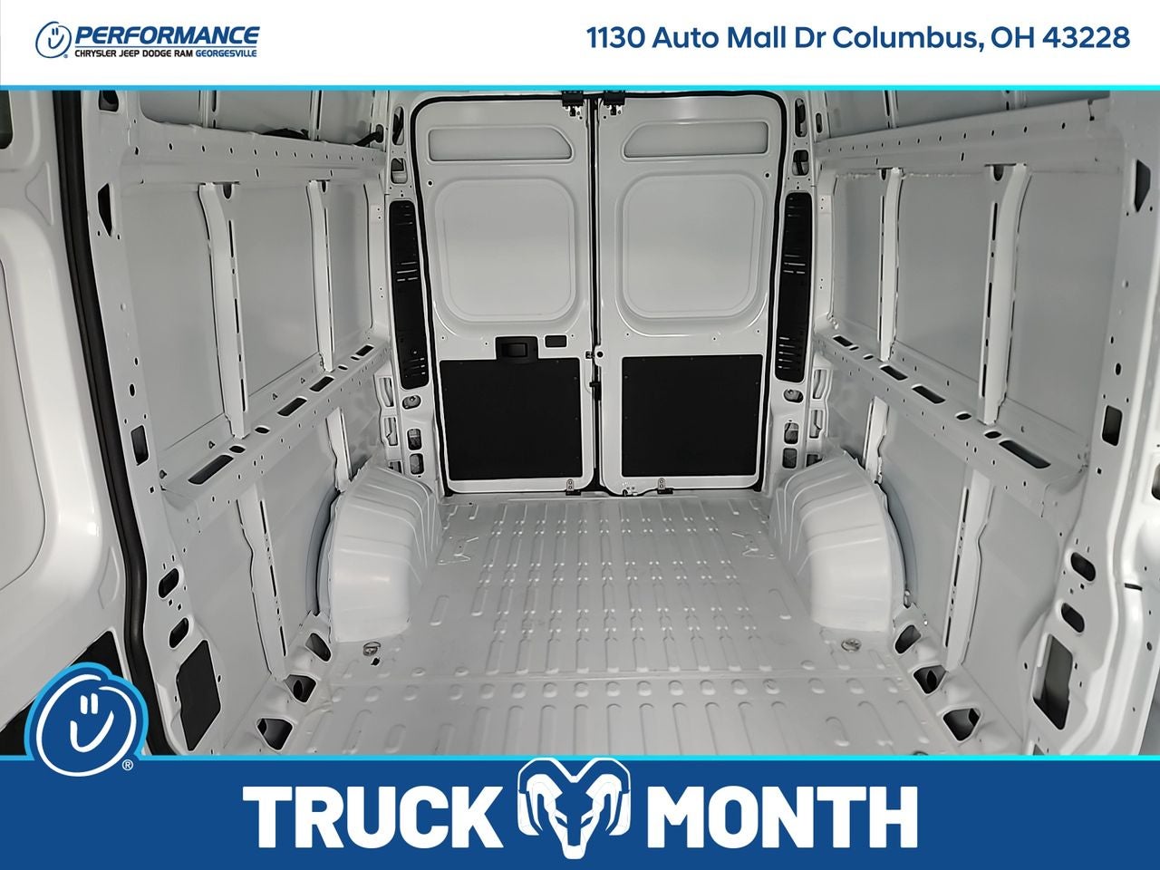 2025 RAM Ram ProMaster RAM PROMASTER 2500 SLT CARGO VAN HIGH ROOF 159' WB