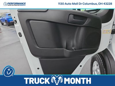2025 RAM Ram ProMaster RAM PROMASTER 2500 SLT CARGO VAN HIGH ROOF 159' WB