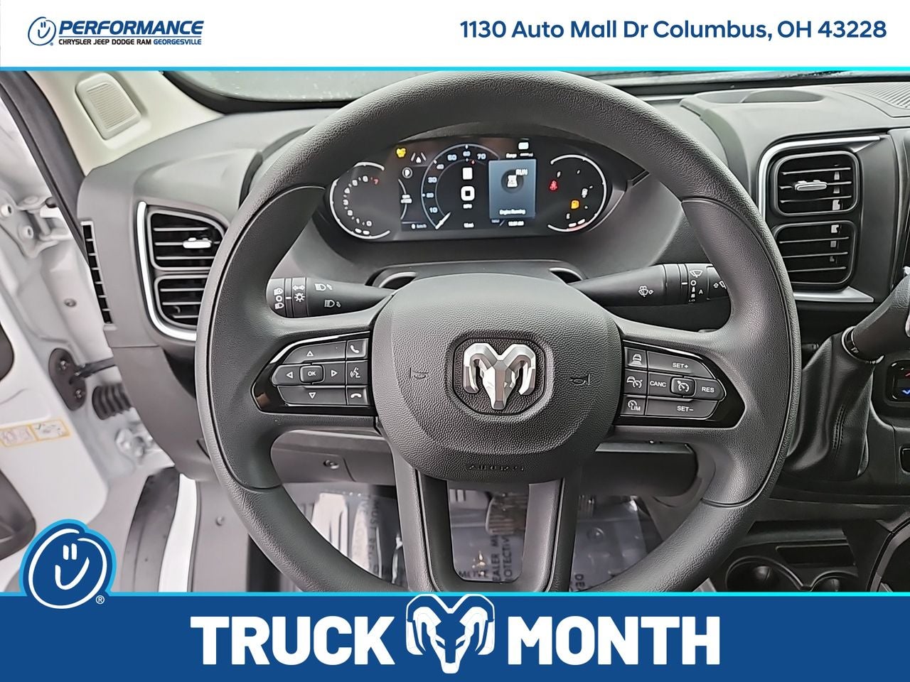 2025 RAM Ram ProMaster RAM PROMASTER 2500 SLT CARGO VAN HIGH ROOF 159' WB