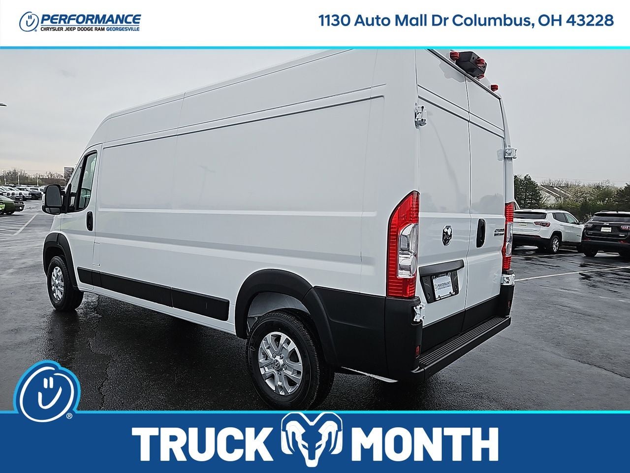 2025 RAM Ram ProMaster RAM PROMASTER 2500 SLT CARGO VAN HIGH ROOF 159' WB