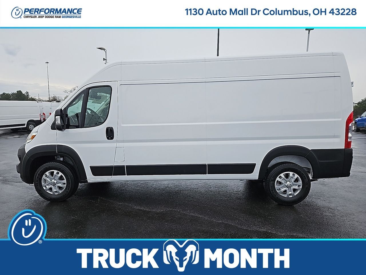 2025 RAM Ram ProMaster RAM PROMASTER 2500 SLT CARGO VAN HIGH ROOF 159' WB