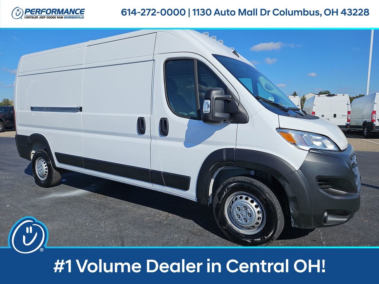 2025 RAM Ram ProMaster RAM PROMASTER 3500 TRADESMAN CARGO VAN HIGH ROOF 159' WB