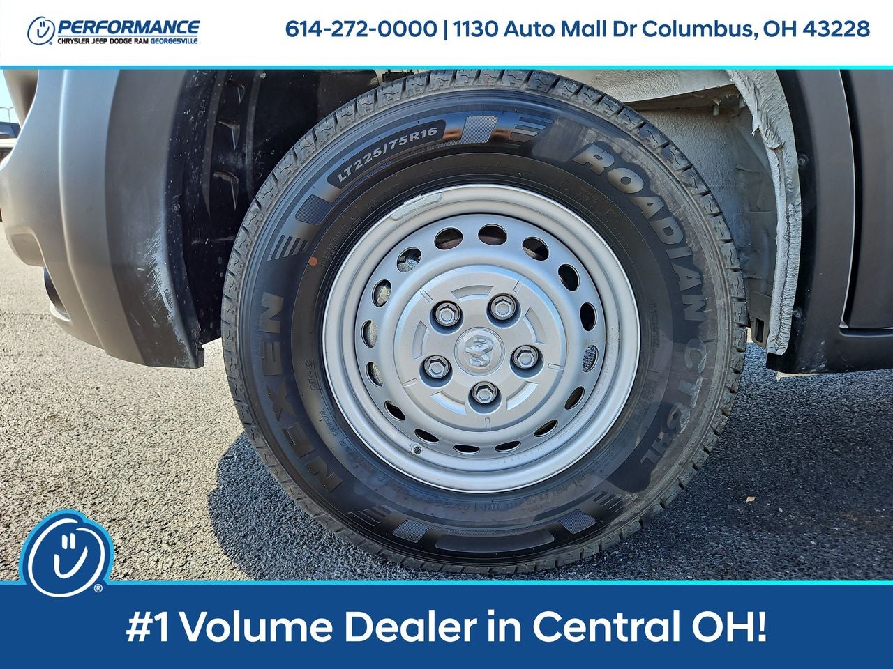 2025 RAM Ram ProMaster RAM PROMASTER 3500 TRADESMAN CARGO VAN HIGH ROOF 159' WB