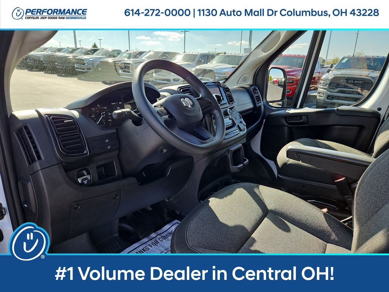 2025 RAM Ram ProMaster RAM PROMASTER 3500 TRADESMAN CARGO VAN HIGH ROOF 159' WB