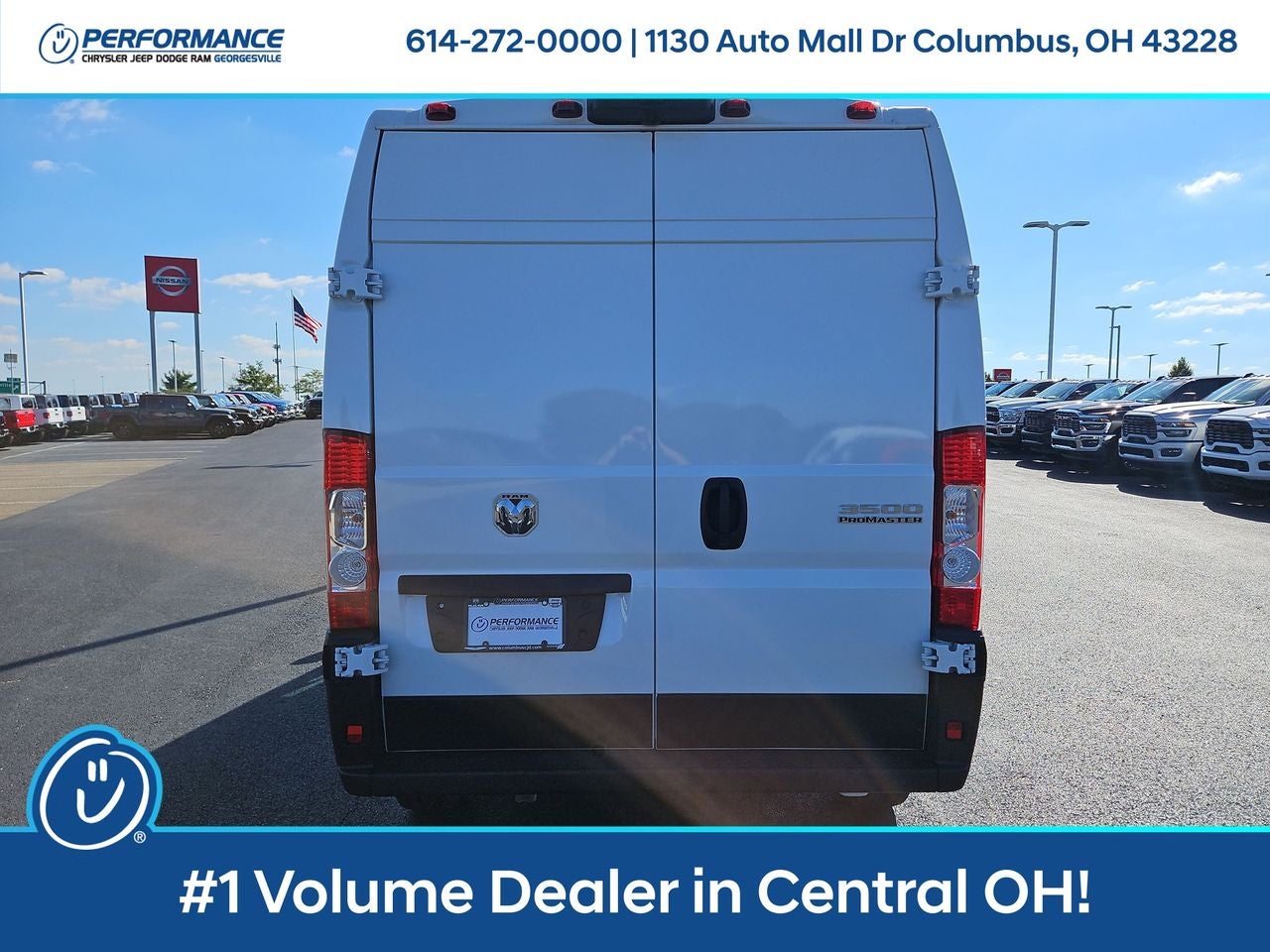 2025 RAM Ram ProMaster RAM PROMASTER 3500 TRADESMAN CARGO VAN HIGH ROOF 159' WB