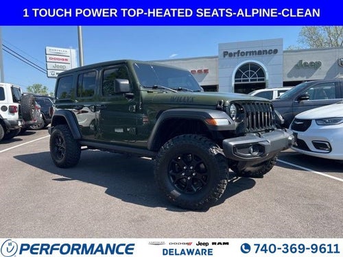 2021 Jeep Wrangler Unlimited Willys