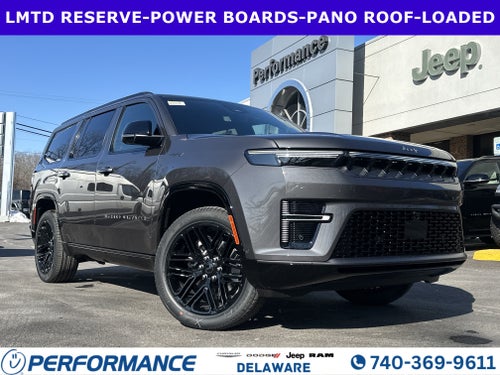 2026 Jeep Grand Wagoneer Limited Reserve