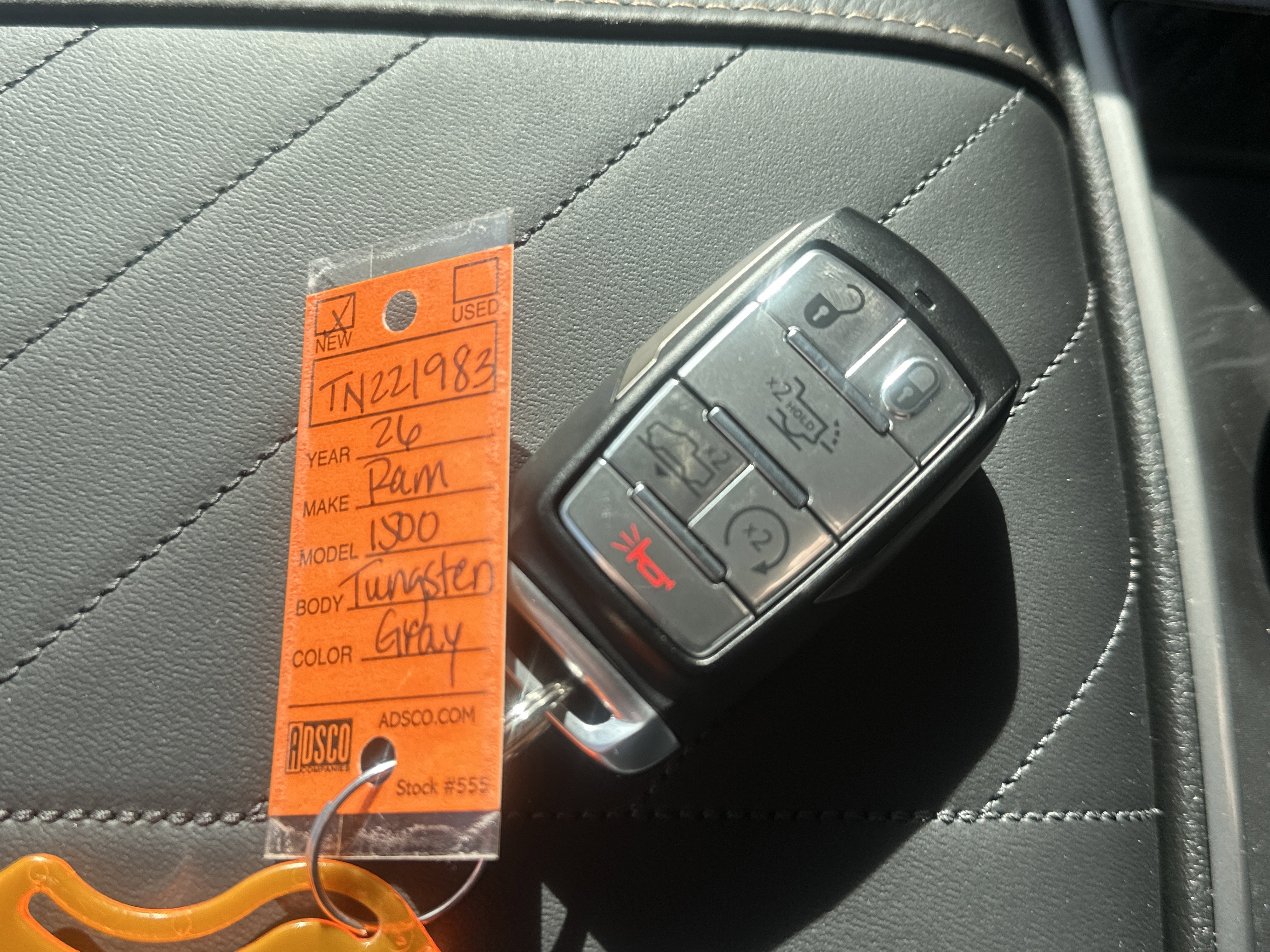 2026 RAM 1500 Tungsten