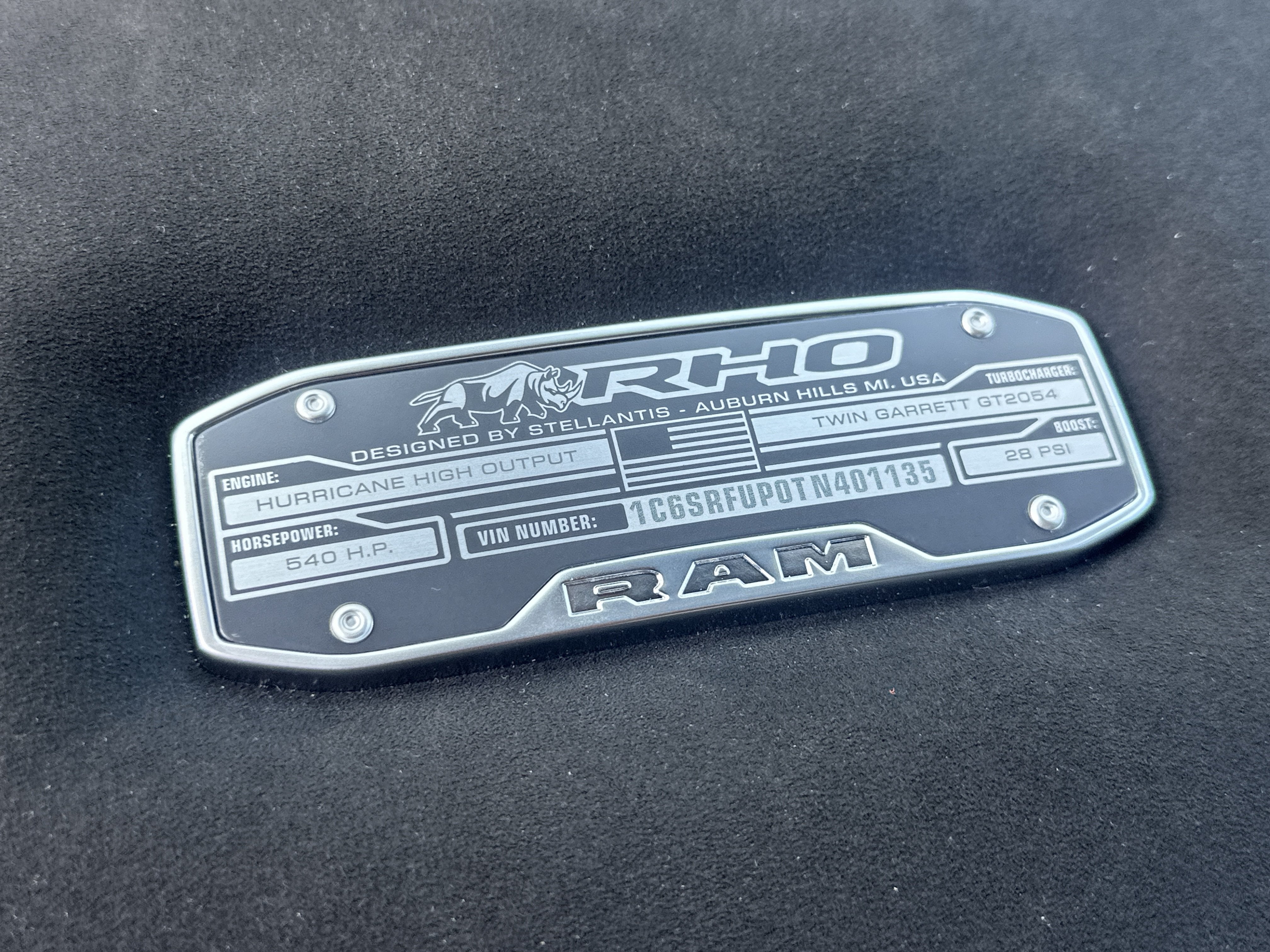 2026 RAM 1500 RHO