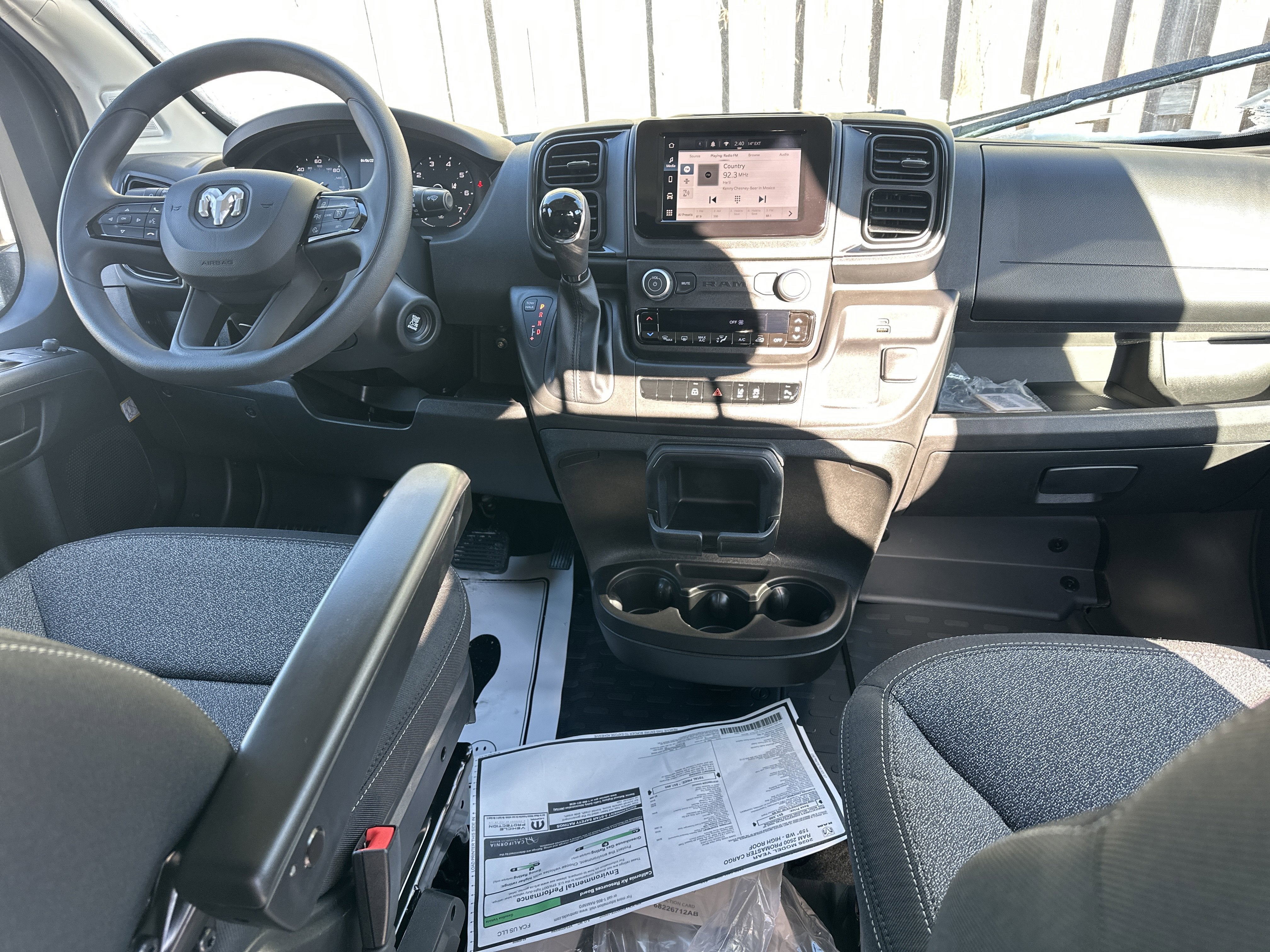 2026 RAM ProMaster 2500 High Roof