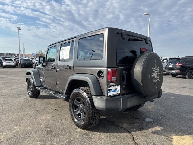 2017 Jeep Wrangler Unlimited Sport