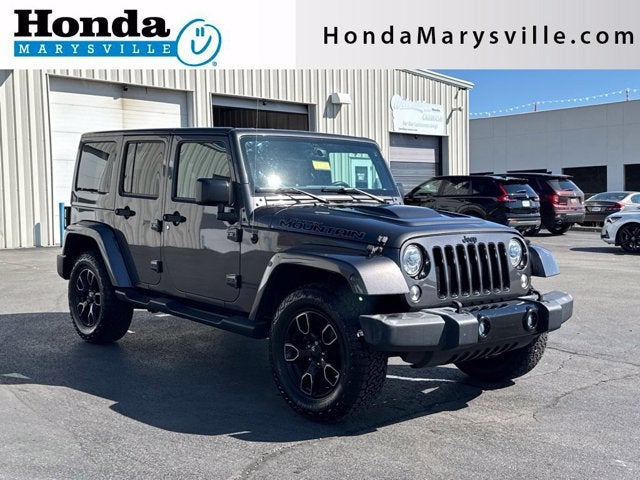 2017 Jeep Wrangler Unlimited Sahara