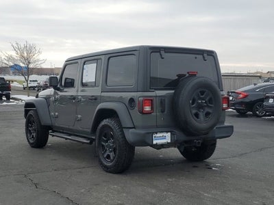 2020 Jeep Wrangler Unlimited Sport