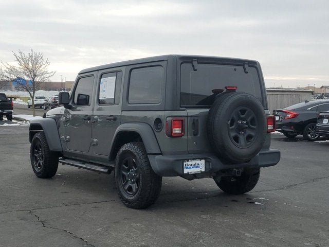 2020 Jeep Wrangler Unlimited Sport
