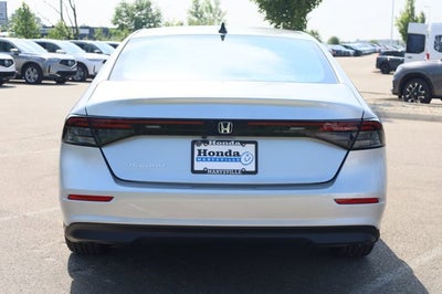 2025 Honda Accord SE CVT