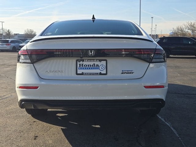 2025 Honda Accord Hybrid Sport-L