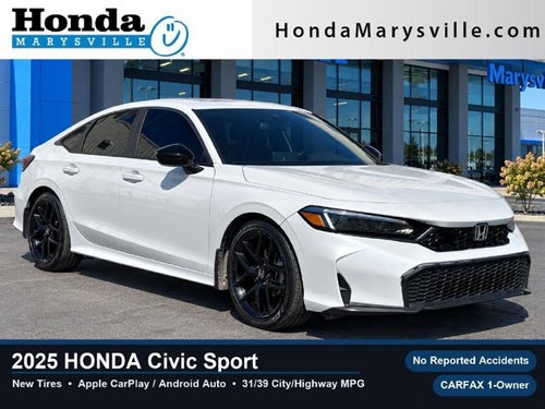 2025 Honda Civic Sport