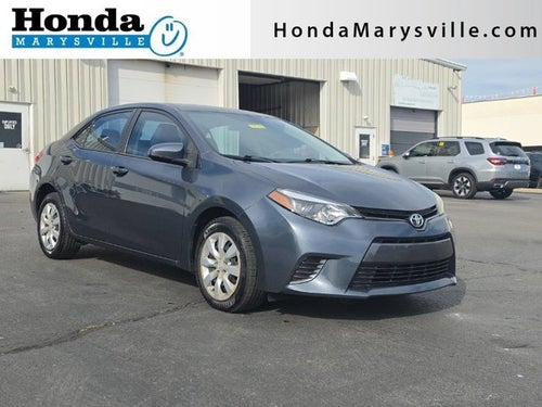 2016 Toyota Corolla LE
