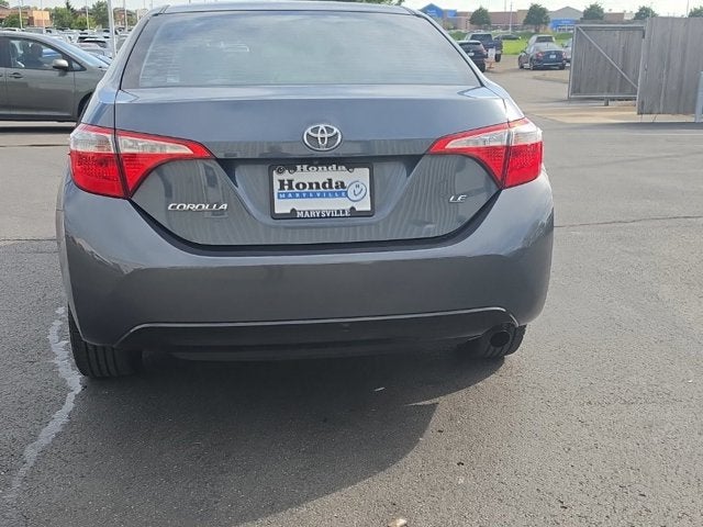 2016 Toyota Corolla LE