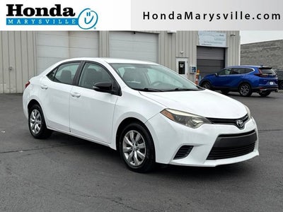 2016 Toyota Corolla LE