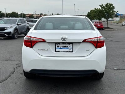 2016 Toyota Corolla LE