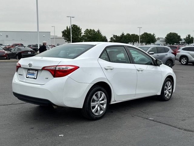 2016 Toyota Corolla LE