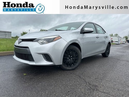 2016 Toyota Corolla LE
