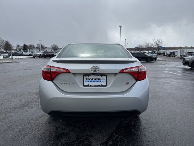 2015 Toyota Corolla S Plus