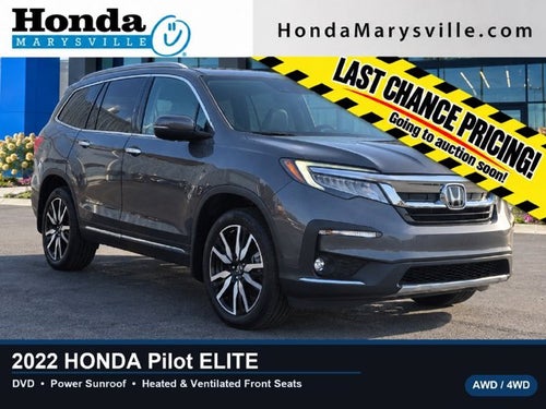 2022 Honda Pilot Elite
