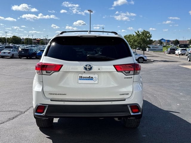 2019 Toyota Highlander Hybrid Limited Platinum